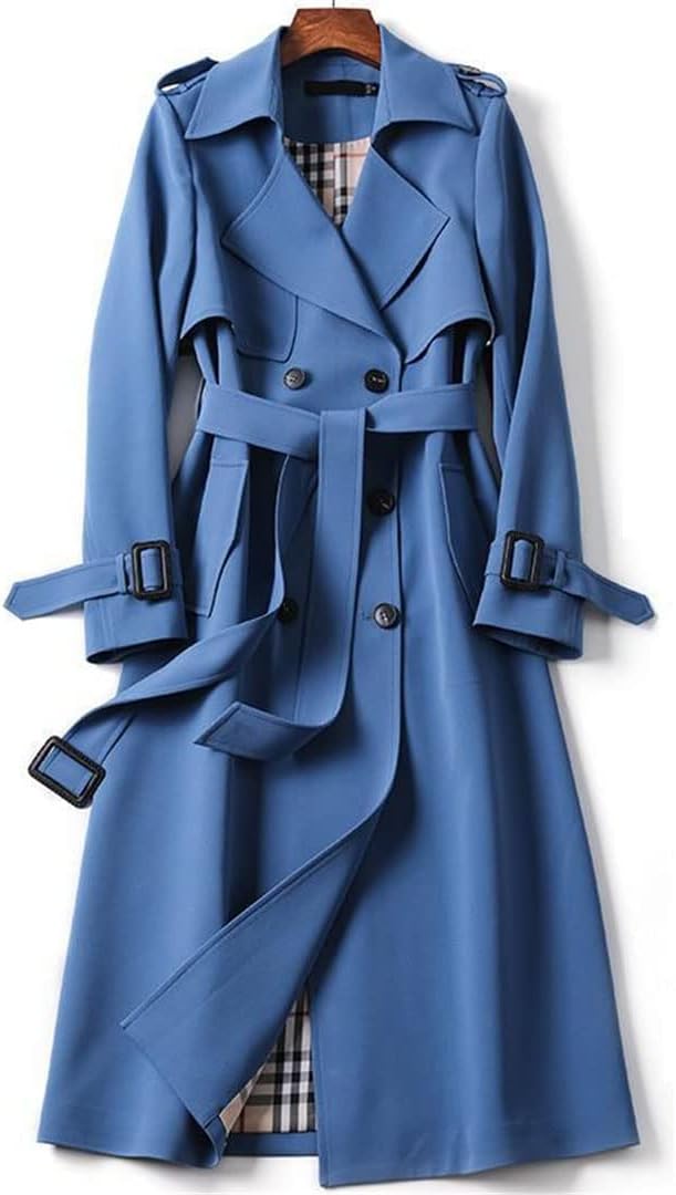 Evelina Belted Longline Trench Coat