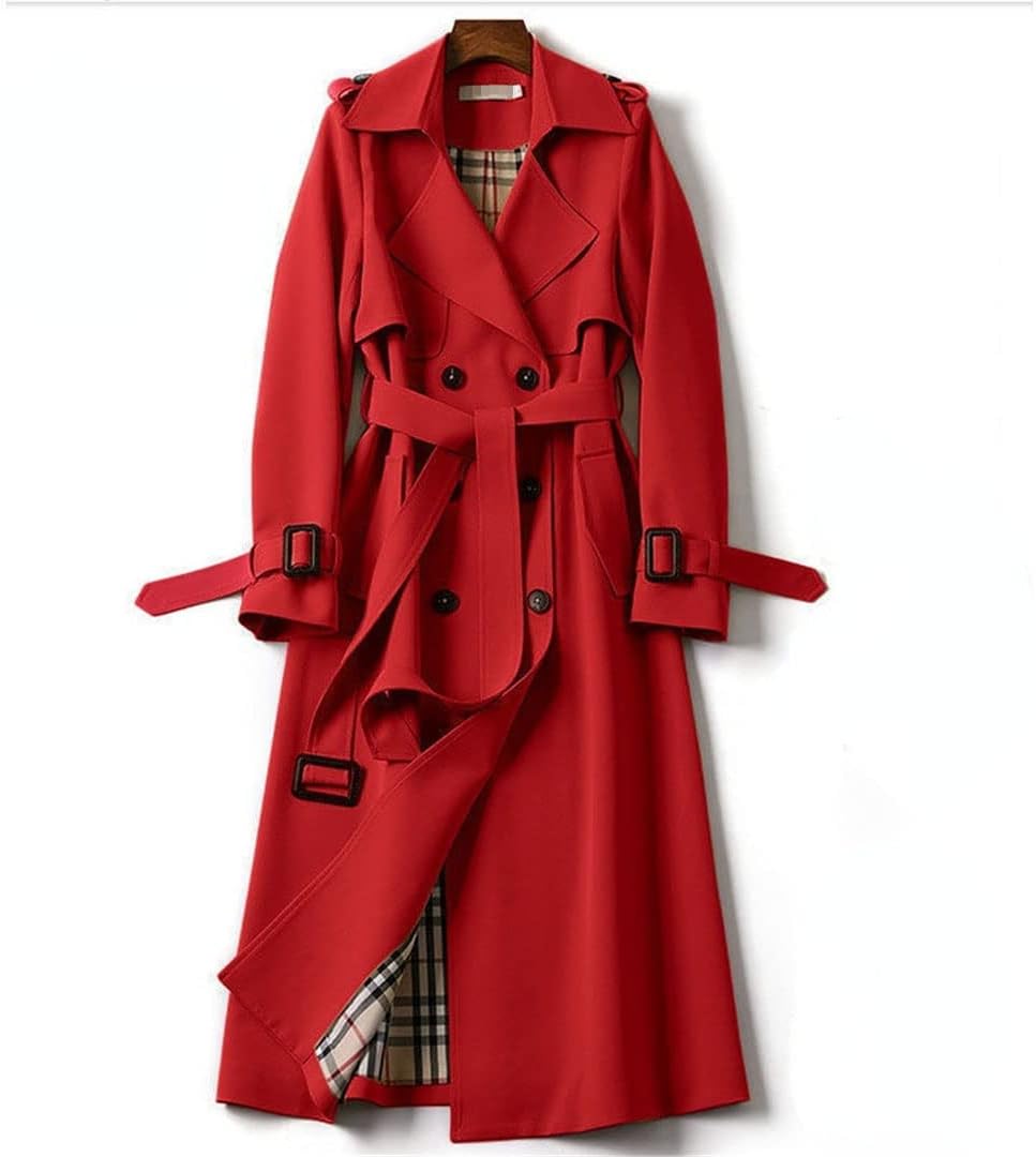 Evelina Belted Longline Trench Coat
