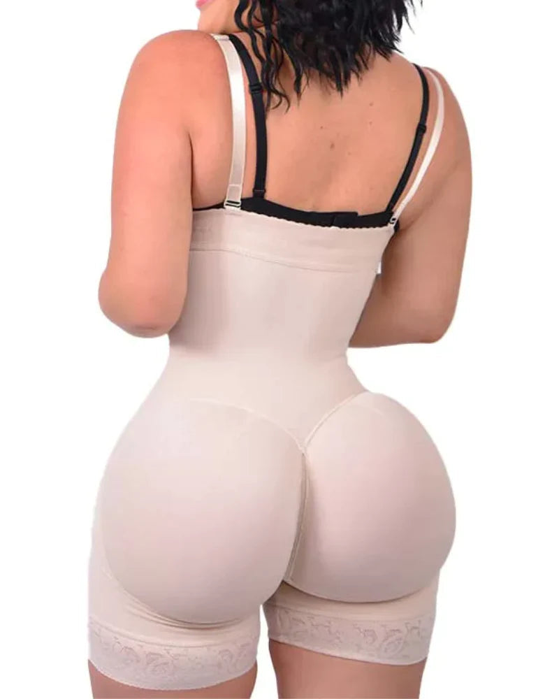 Corinne Open-Bust Contour Shapewear Bodysuit