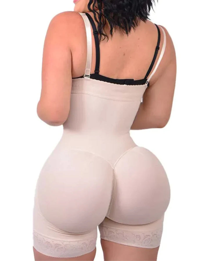 Corinne Open-Bust Contour Shapewear Bodysuit