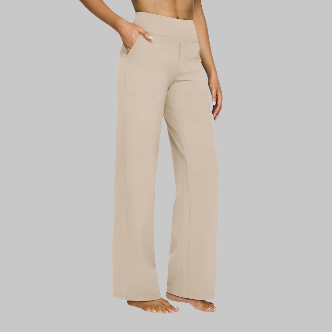 Sarai High-Waist Wide Leg Pants