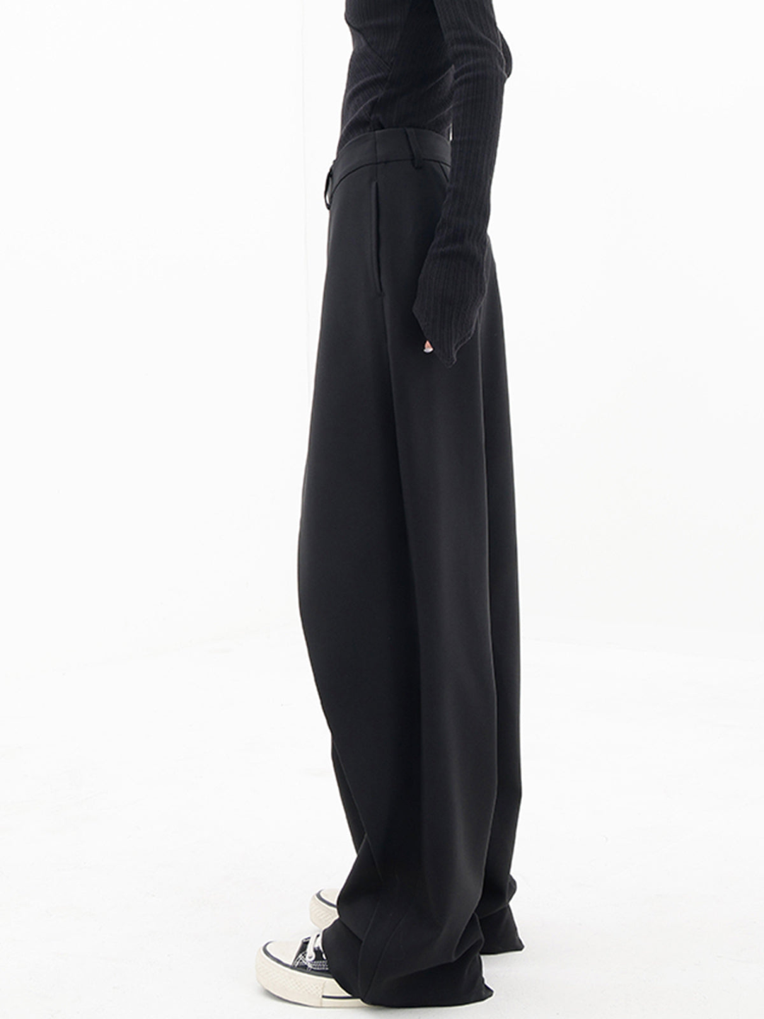 Cleo Wrap Waist Wide Leg Trousers