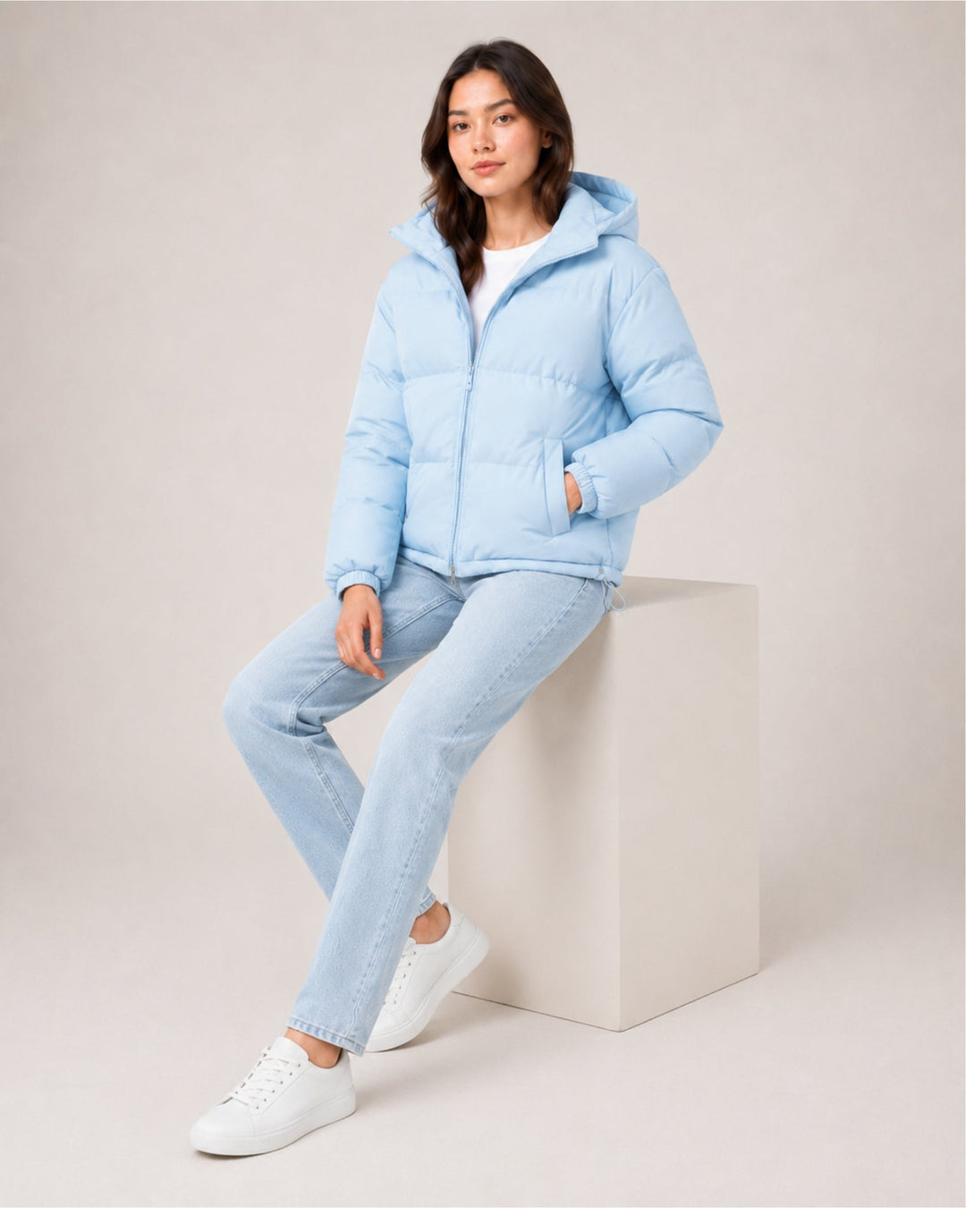 Elowen Sculpted Puffer Jacket