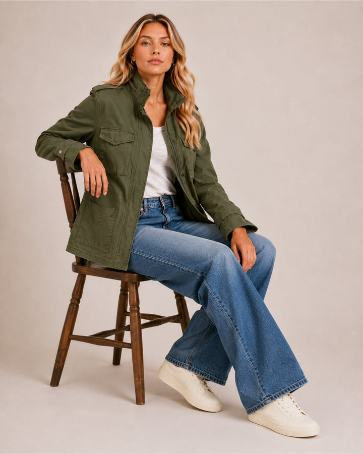 Carina Refined Utility Jacket