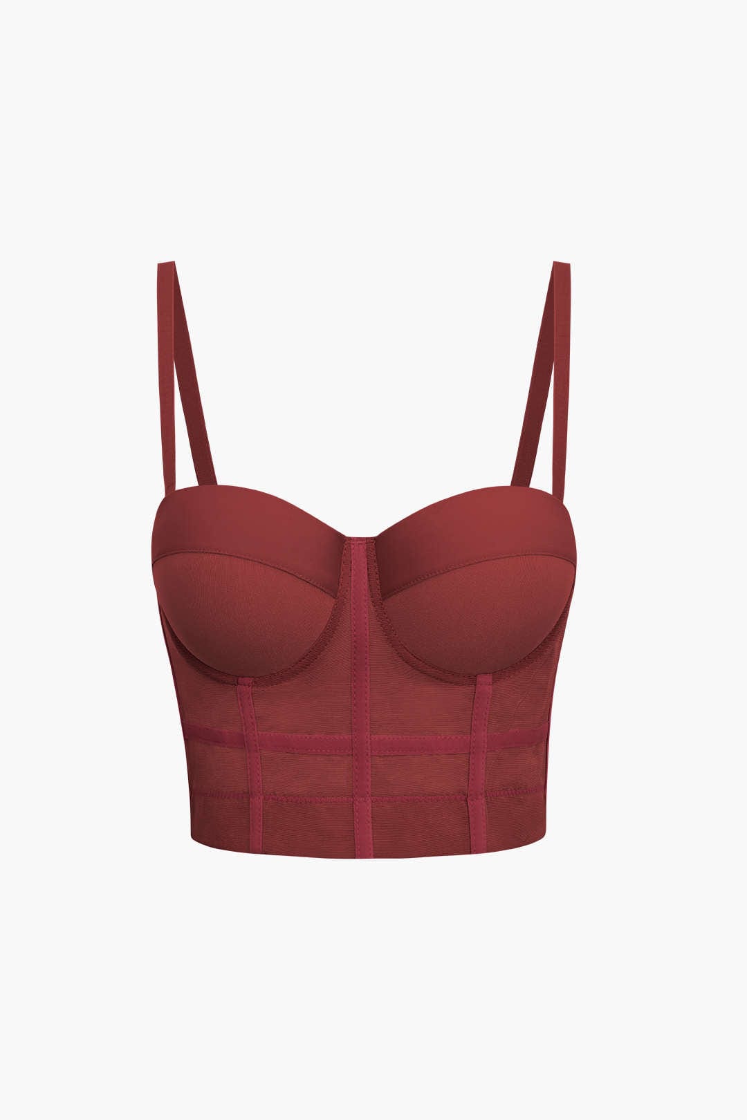 Everly Structured Bustier Crop Top