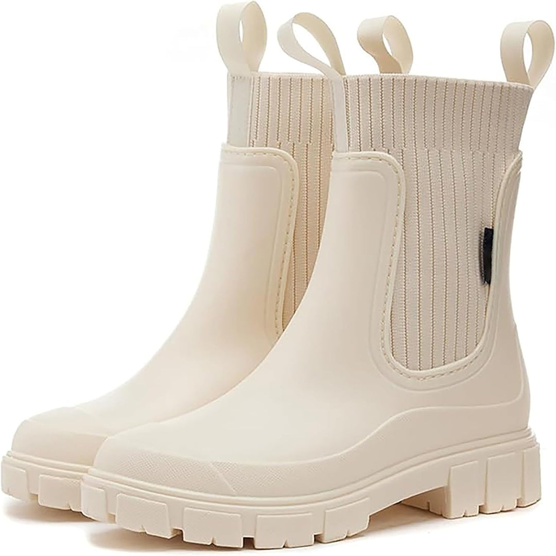 Faye Lug Sole Chelsea Boots