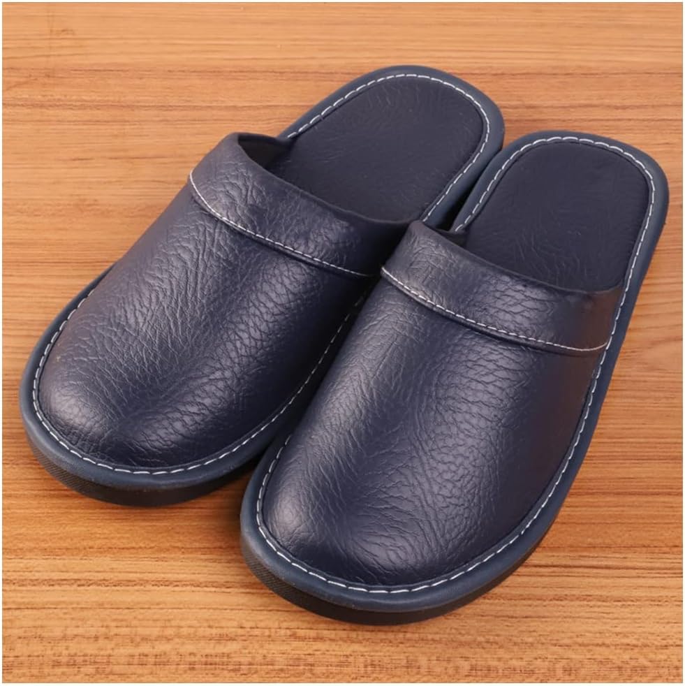 Jufel Textured Closed-Toe Slippers