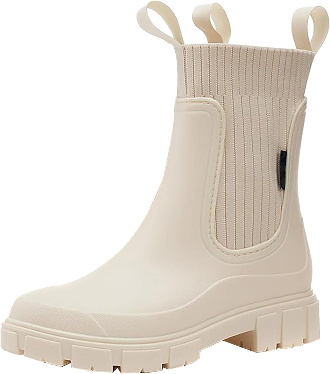 Faye Lug Sole Chelsea Boots