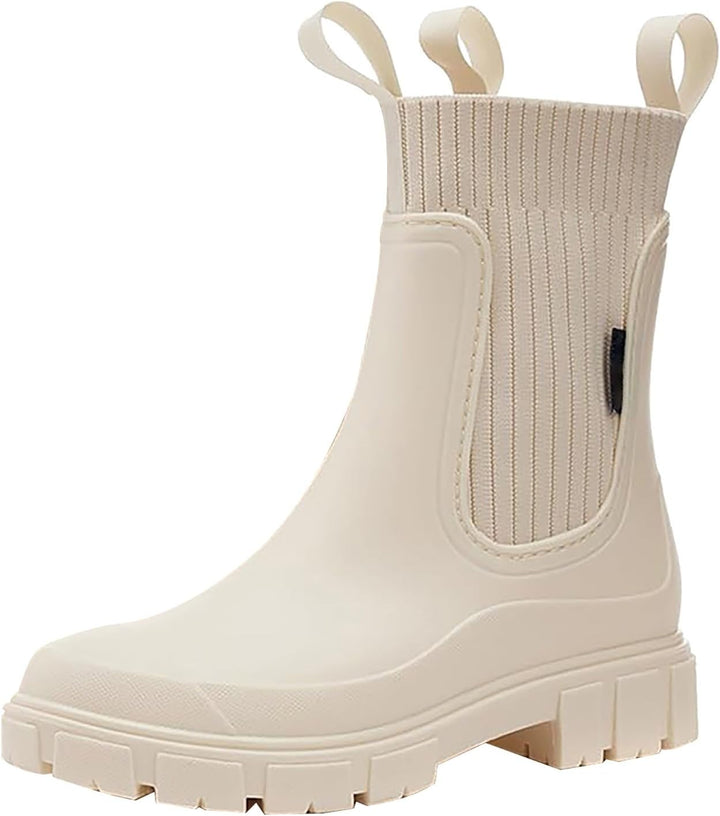Faye Lug Sole Chelsea Boots