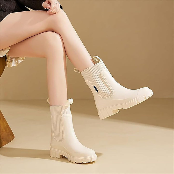 Faye Lug Sole Chelsea Boots