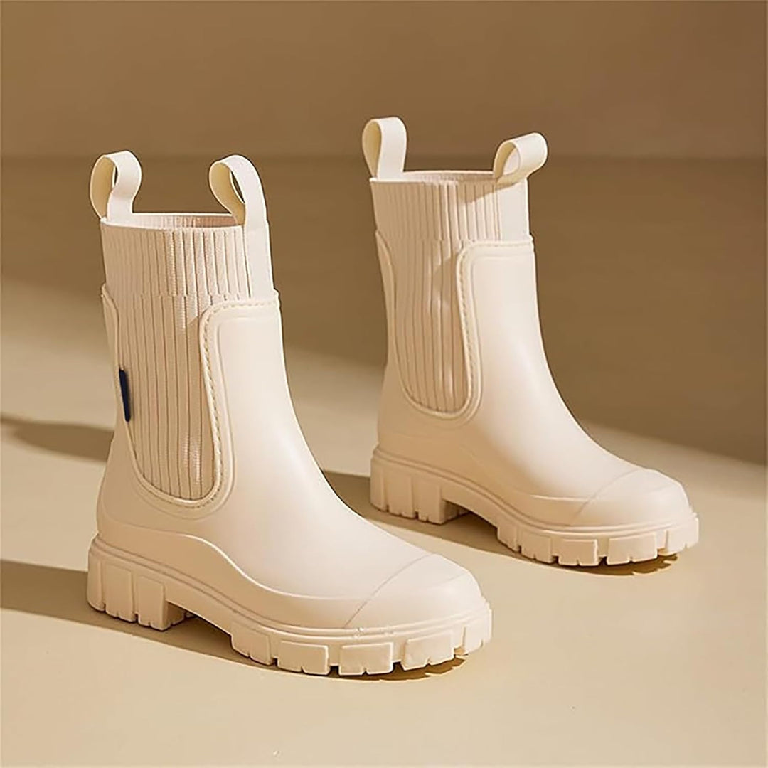Faye Lug Sole Chelsea Boots