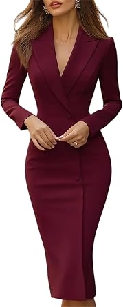 Willow Tailored Blazer Midi Dress