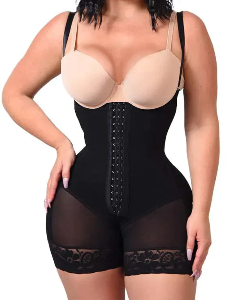 Corinne Open-Bust Contour Shapewear Bodysuit