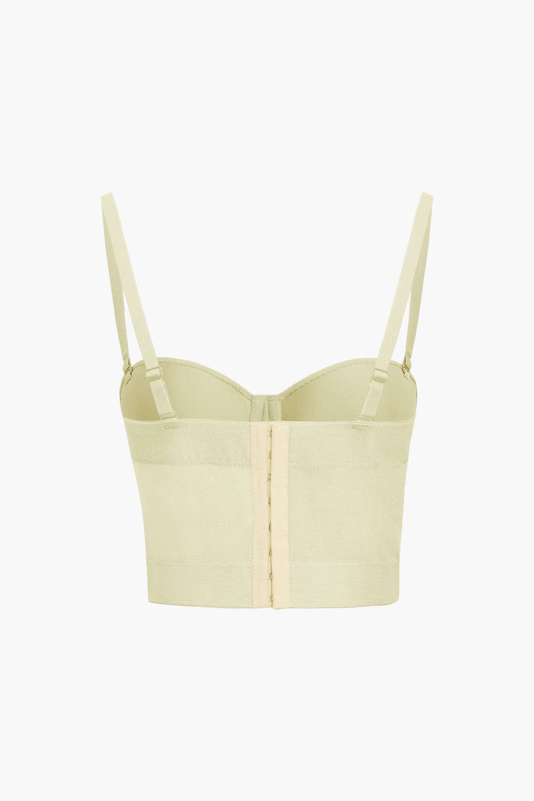 Everly Structured Bustier Crop Top