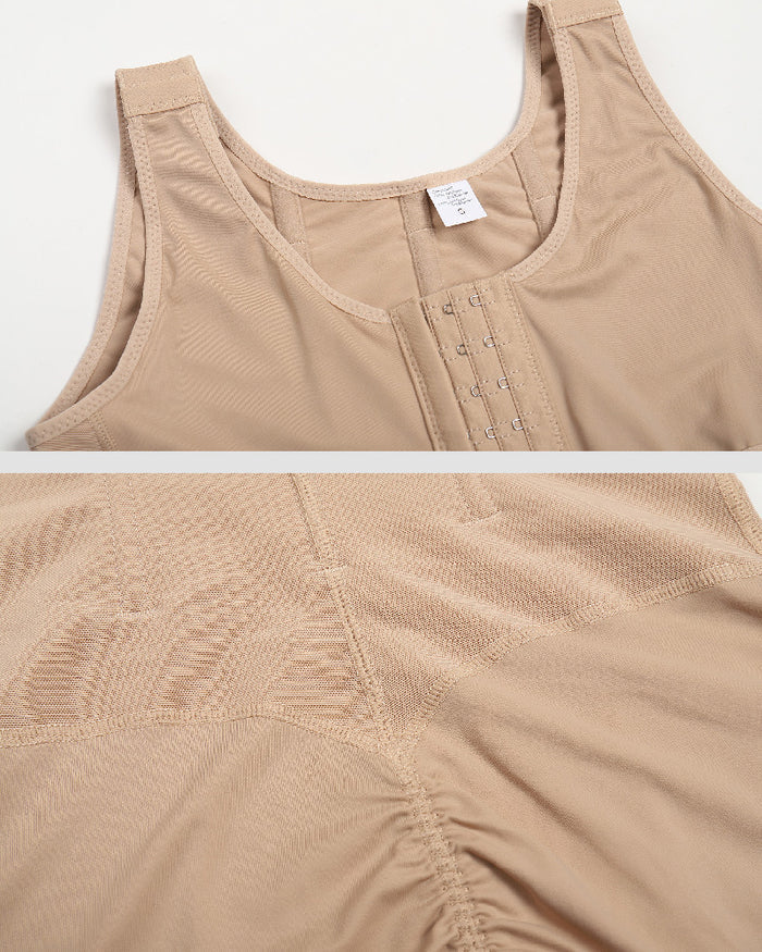 Jacinda Zip Front Contour Shapewear Bodysuit