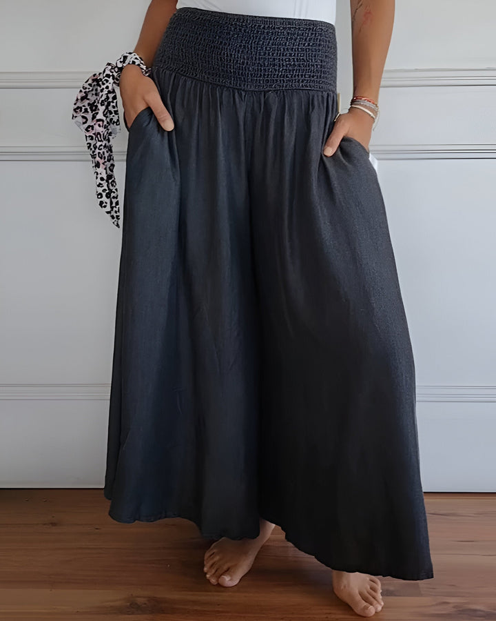 Lorraine Smocked Flow Pants