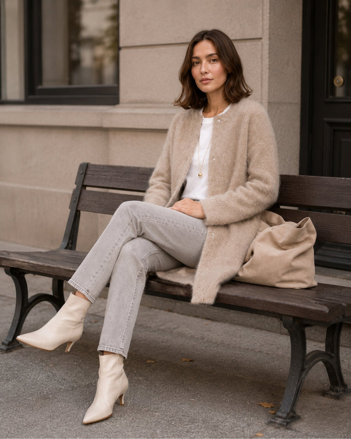 Ornella Refined Longline Cardigan