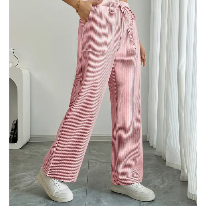 Amber Striped Wide Leg Pants