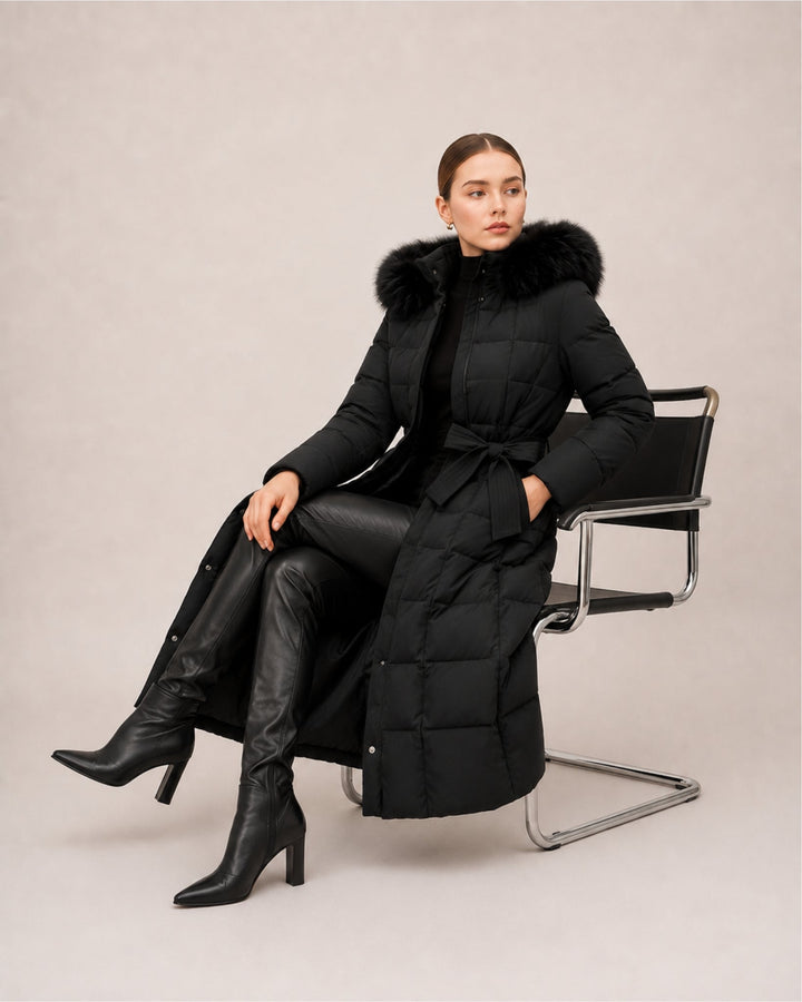 Ulrika Sculpted Longline Puffer Coat