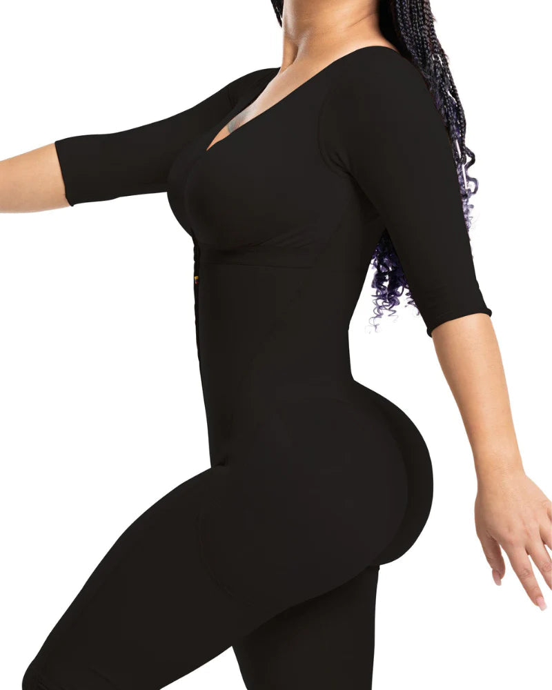 Noa Short Sleeve Contour Shapewear Jumpsuit