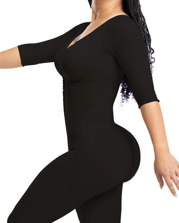 Noa Short Sleeve Contour Shapewear Jumpsuit