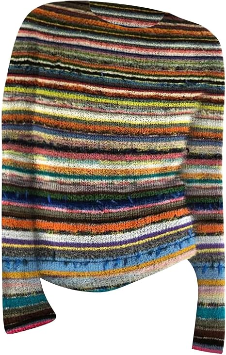 Astrid Textured Stripe Relaxed Sweater