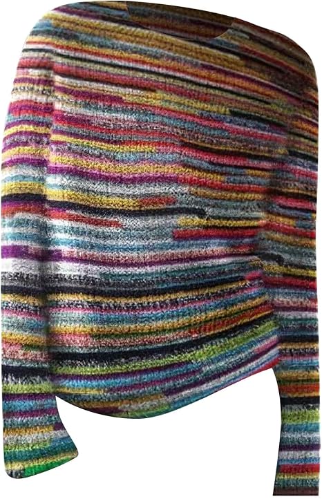 Astrid Textured Stripe Relaxed Sweater