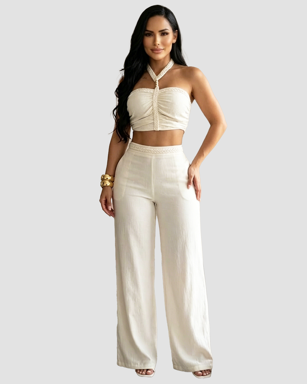 Gloria Two-Piece Wide Leg Set