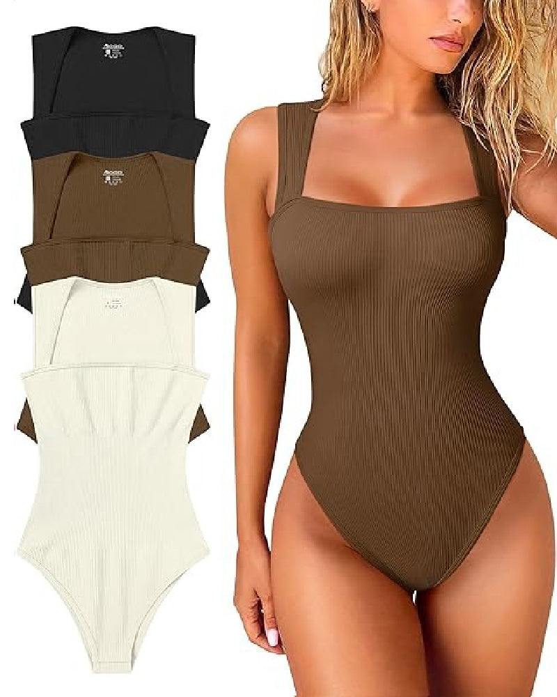 Hana Square Neck Bodysuit