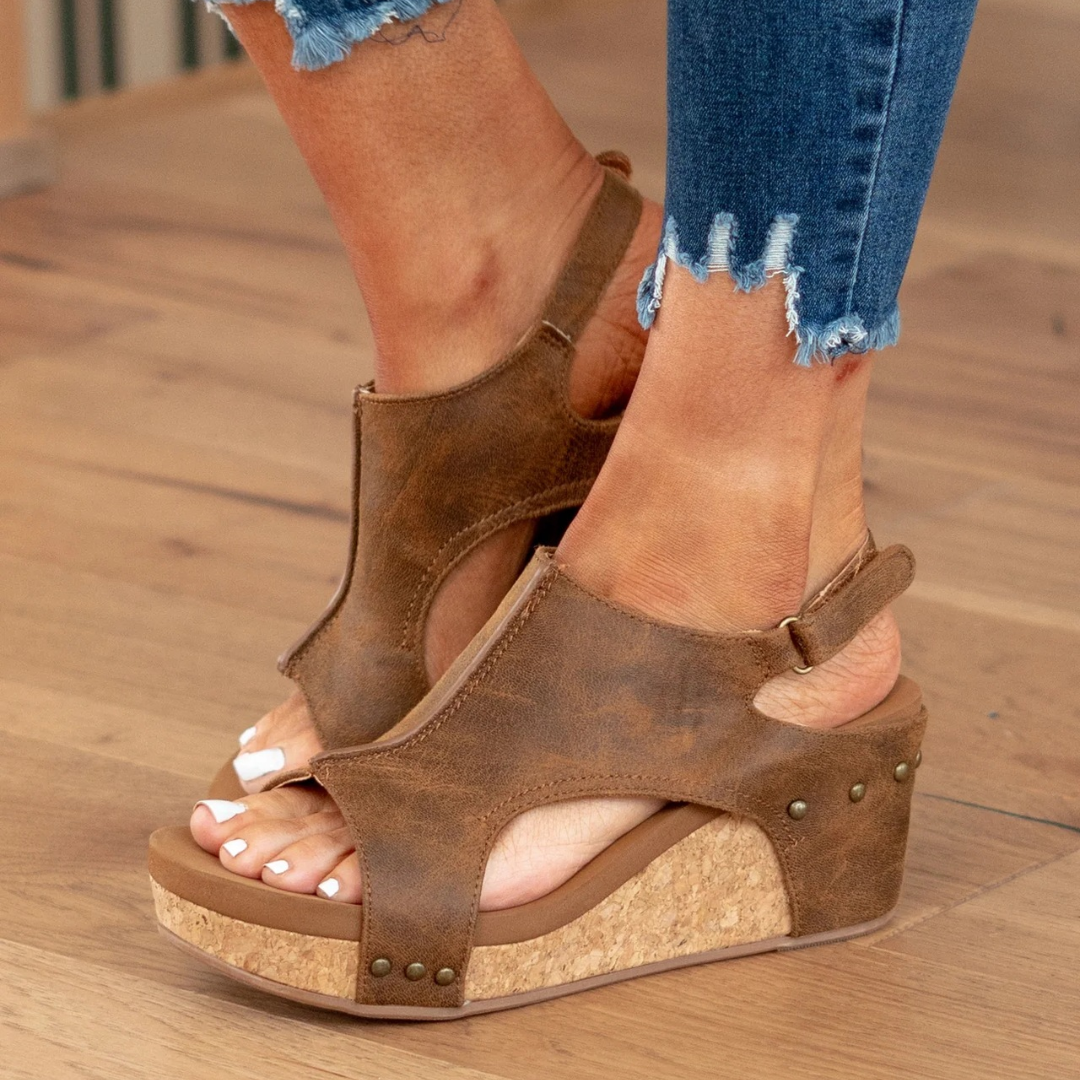 Linda Canyon Rise Platform Sandals