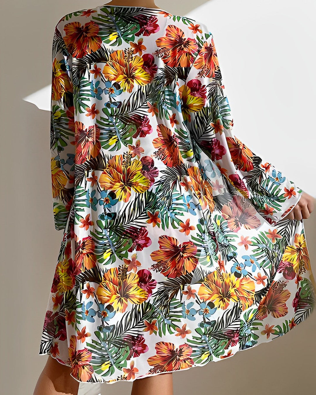Juanita Botanical Breeze Bikini & Kimono Set