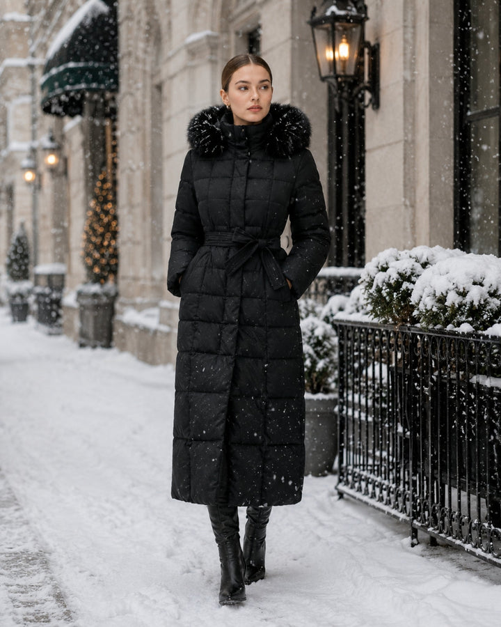 Ulrika Sculpted Longline Puffer Coat