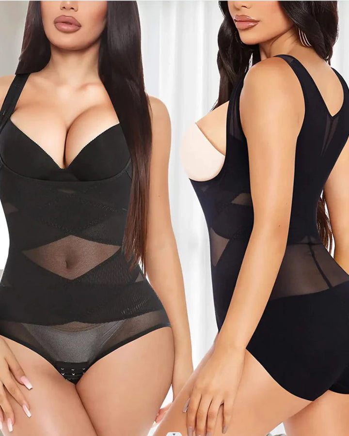 Starr Mesh Contour Shapewear Bodysuit