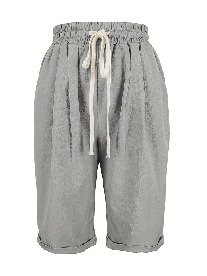 Anne Drawstring Bermuda Shorts