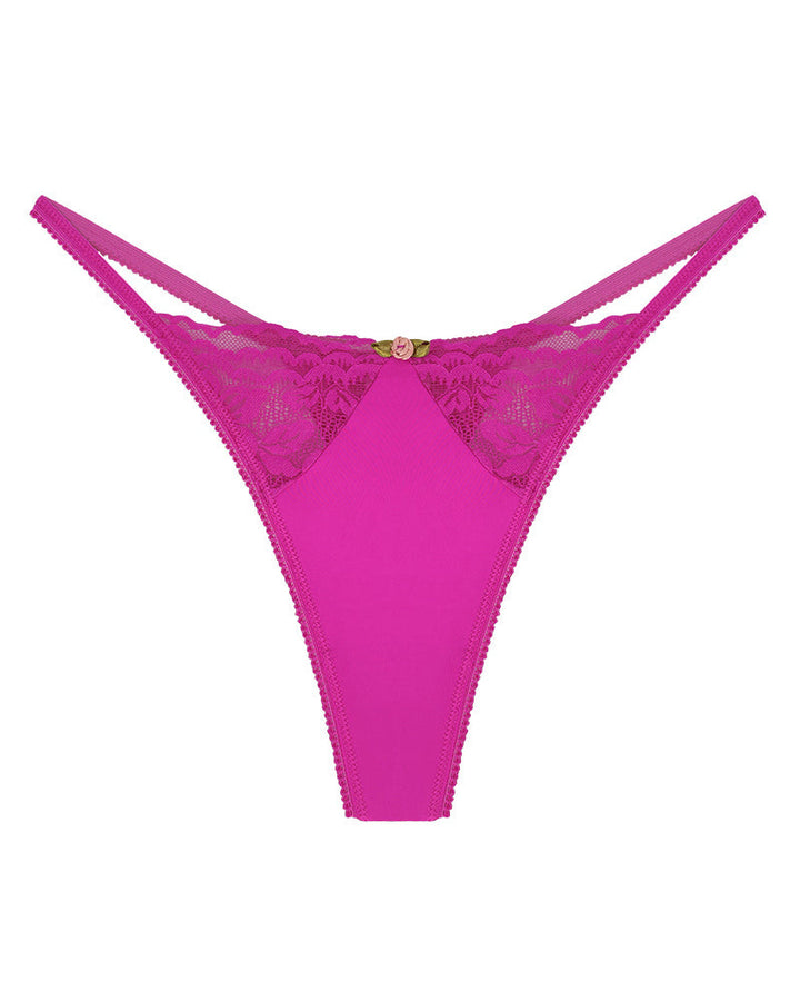 Nancy Lace Thong Panty