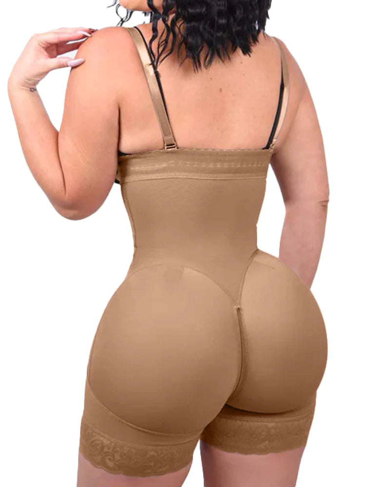 Corinne Open-Bust Contour Shapewear Bodysuit