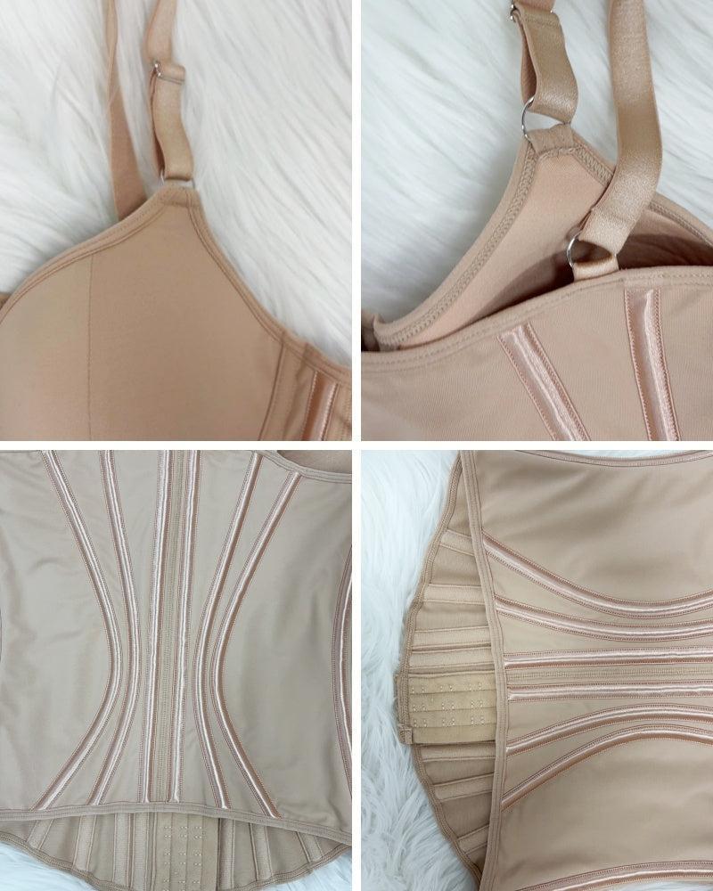Goldie Steel Boned Corset Vest