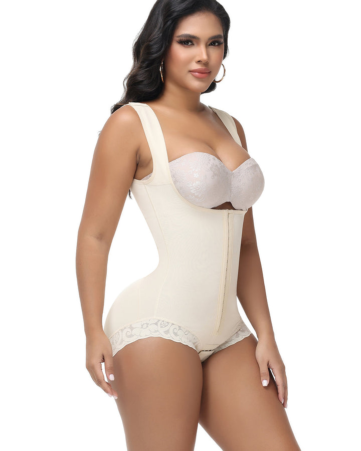 Peaches Open-Bust Contour Shapewear Bodysuit