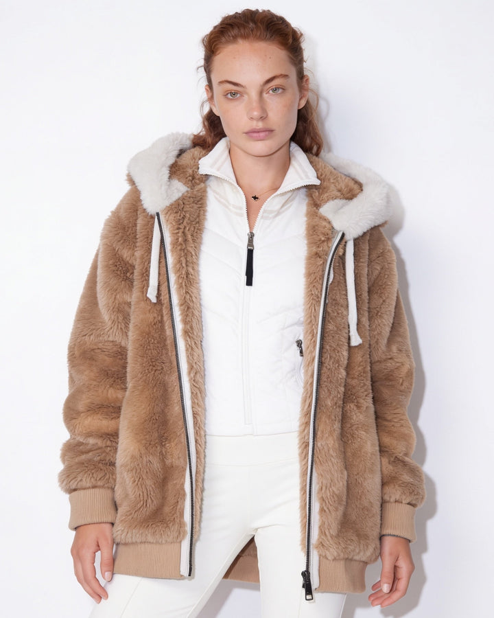 Bellamy Plush Hooded Zip Jacket