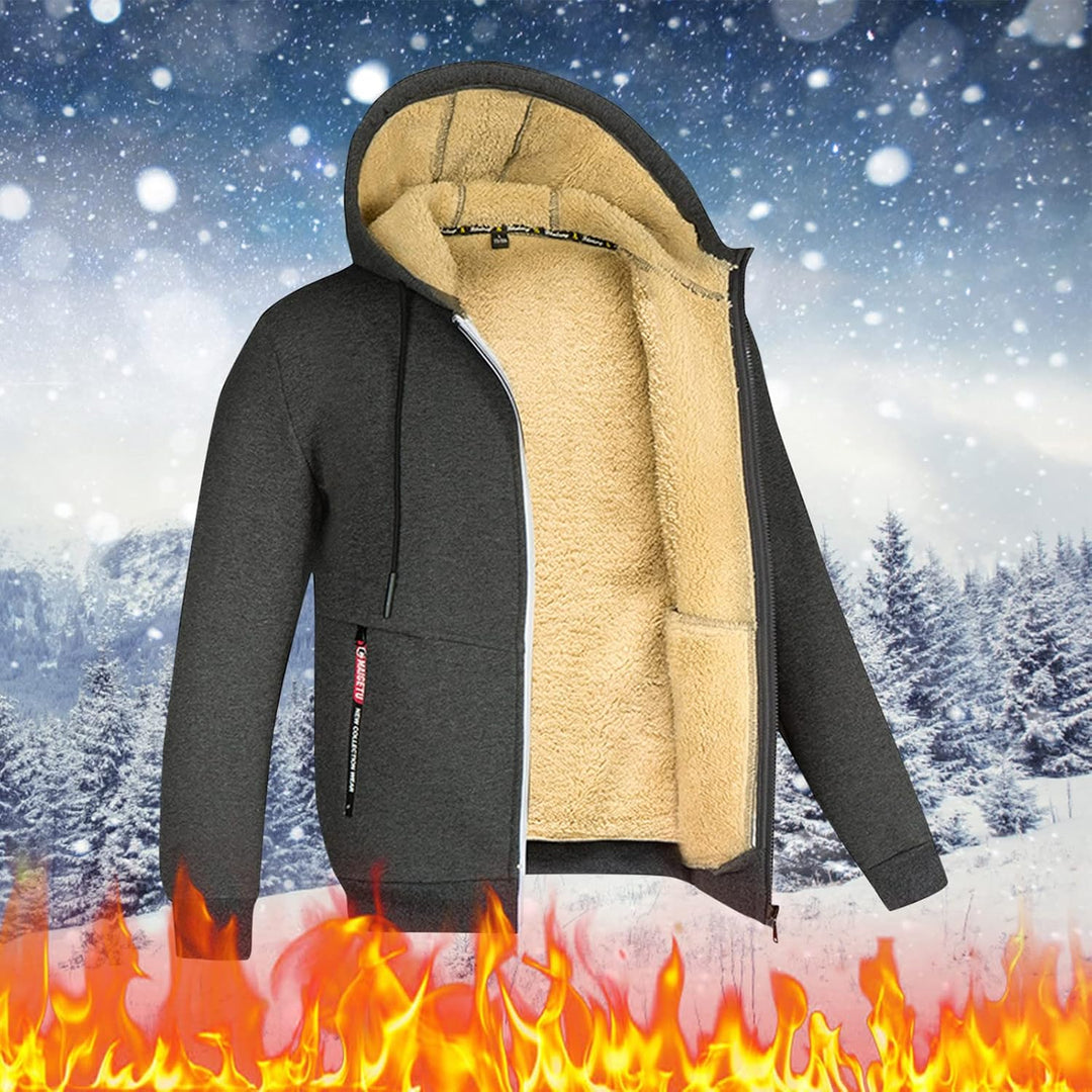 James Warm-Lined Zip Hoodie