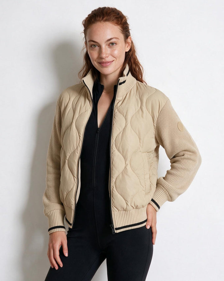 Isela Quilted Sleeve Jacket