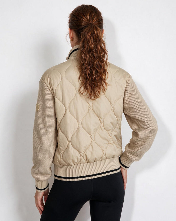 Isela Quilted Sleeve Jacket