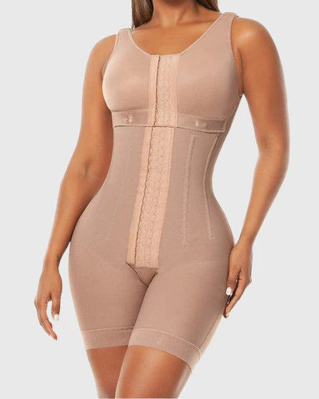 Melody Zip Front Contour Shapewear Bodysuit