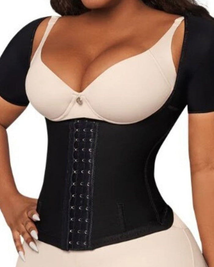 Agnes Arm Compression Waist Shaper Bodysuit