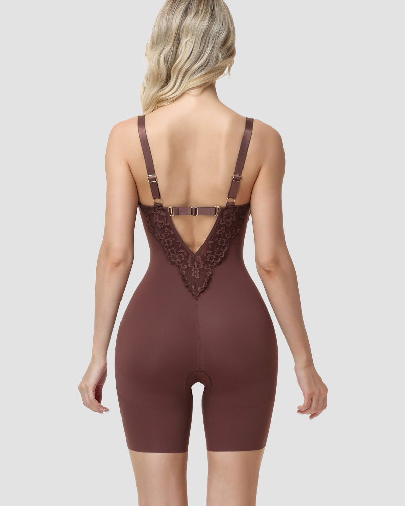 Nacy Lace Contour Shapewear Bodysuit