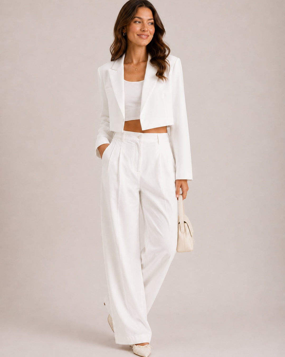 Pilar Refined Cropped Blazer