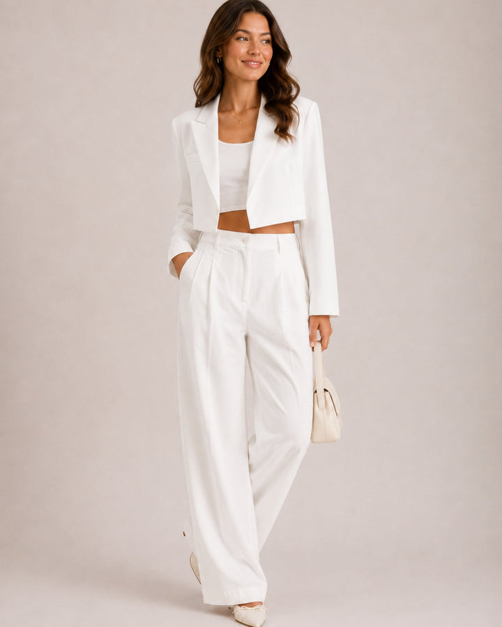 Pilar Refined Cropped Blazer