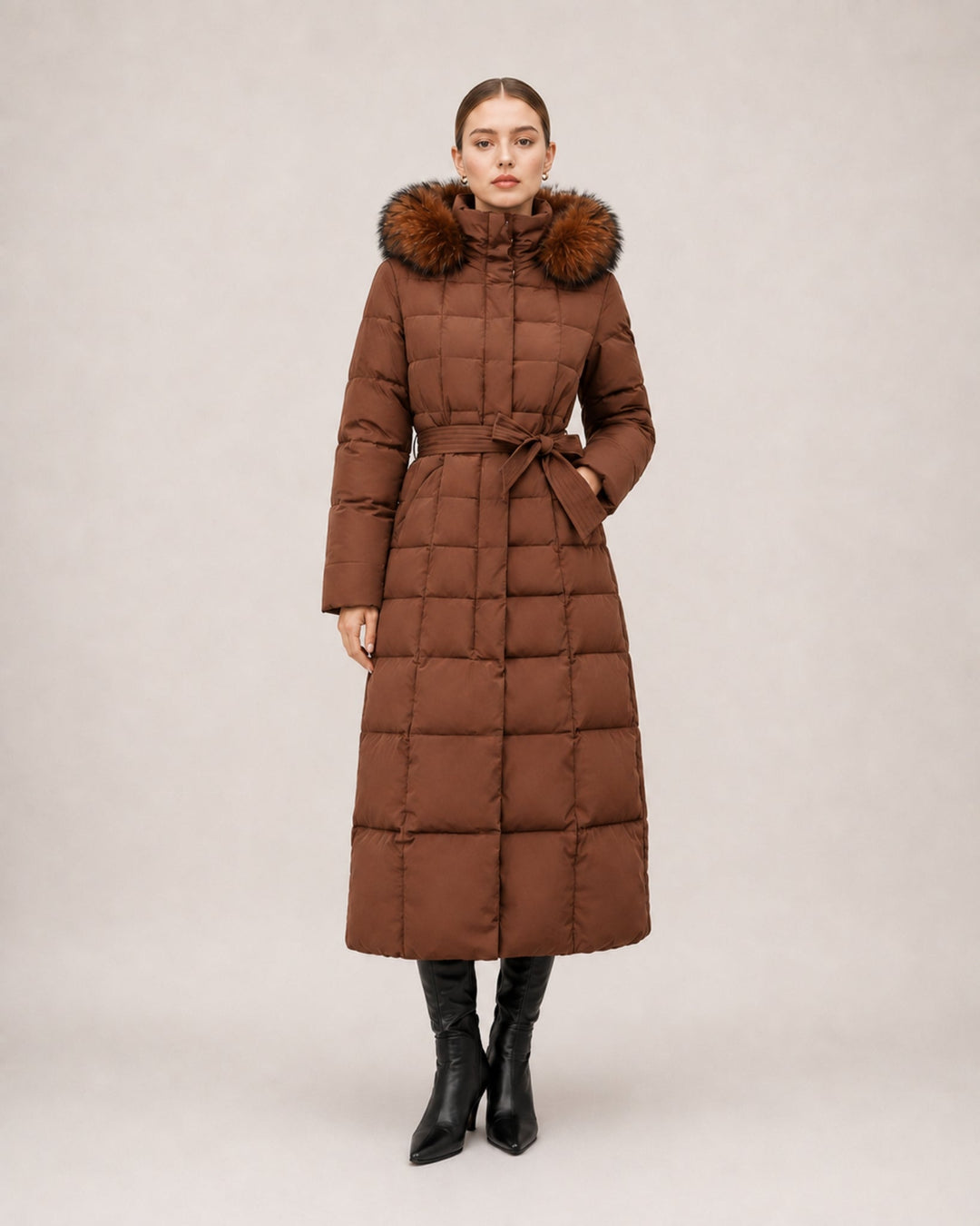 Ulrika Sculpted Longline Puffer Coat