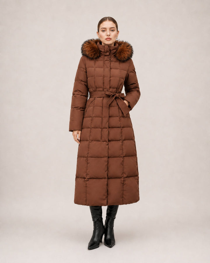 Ulrika Sculpted Longline Puffer Coat