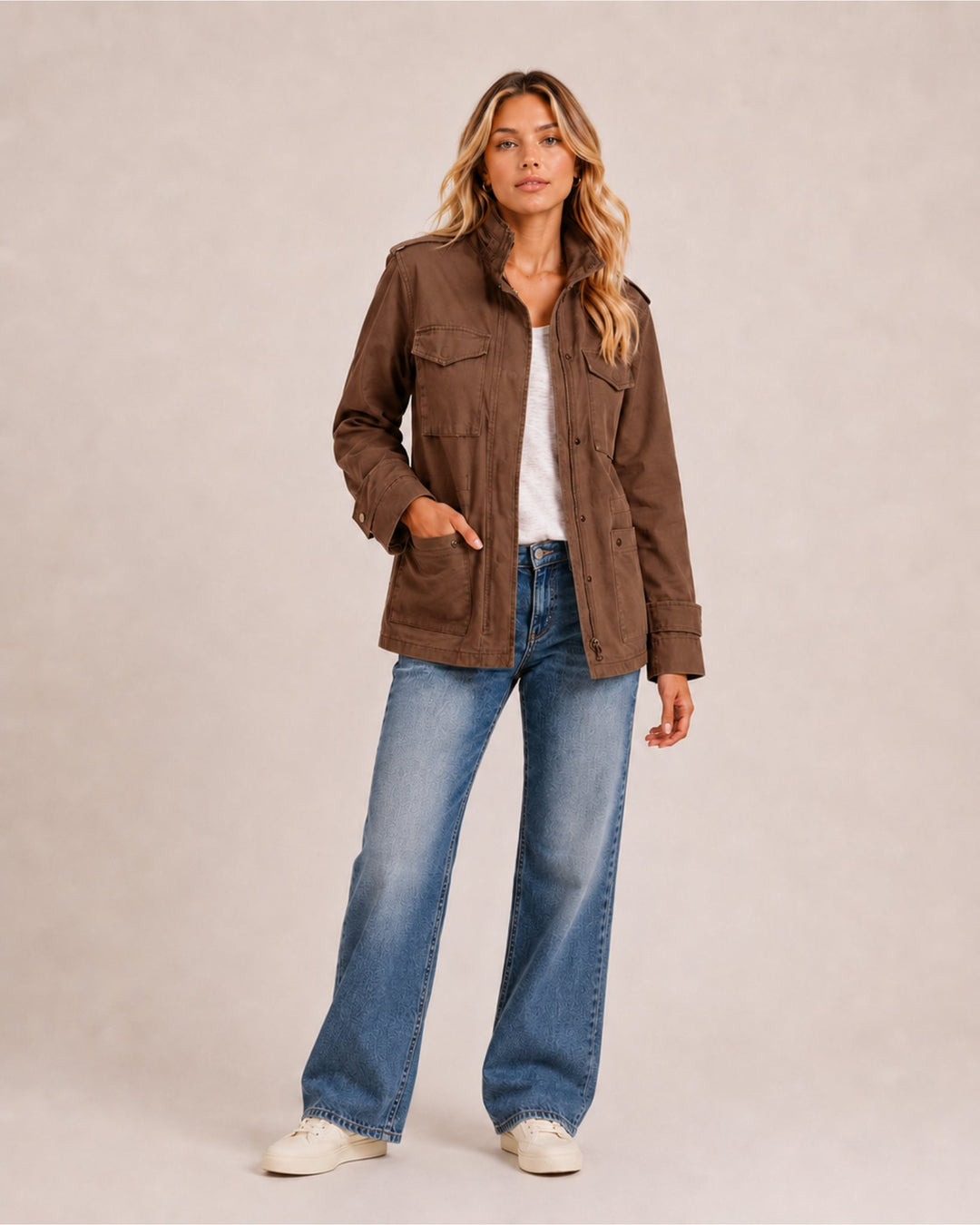 Carina Refined Utility Jacket